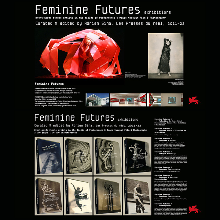 Adrien Sina : La Biennale di Venezia 2022 / Meetings on Art / Feminine Futures
