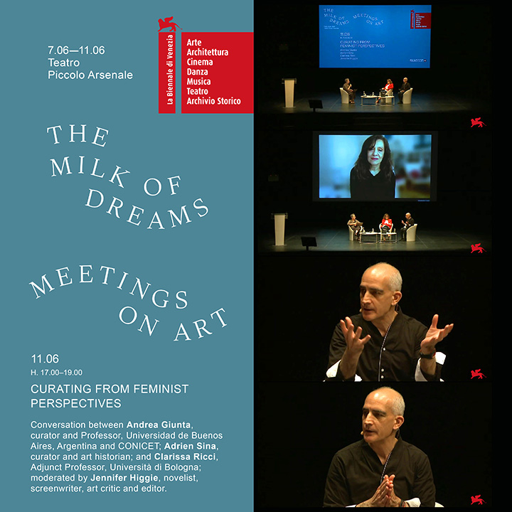 Adrien Sina : La Biennale di Venezia 2022 / Meetings on Art / Feminine Futures